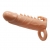 Телесная удлиняющая насадка Penis Sleeve Emmitt - 17 см. - Baile - в Пензе купить с доставкой