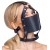 Черный намордник с кляпом-шаром Head Harness With A Gag - Orion - купить с доставкой в Пензе