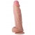 Гигантский стимулятор-фаллос с присоской - 22,5 см. - LOVETOY (А-Полимер)