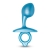 Голубая анальная пробка для массажа простаты Bulb Silicone Prostate Plug - 10,7 см. - b-Vibe - в Пензе купить с доставкой