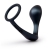 Черное эрекционное кольцо со стимулятором простаты Ringer Cock Ring   Plug - b-Vibe - в Пензе купить с доставкой
