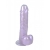 Сиреневый перламутровый фаллоимитатор Keshi - 19 см. - Lola Games