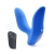 Синий вибромассажер простаты 3,5’’ Remote Control Curve P-spot Massager - 12 см. - Erokay - в Пензе купить с доставкой