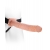 Фаллопротез телесного цвета Hollow Strap-On - 29 см. - Pipedream - купить с доставкой в Пензе
