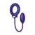 Фиолетовое эрекционное виброкольцо с анальным шариком Eclipse - ONE DC B.V. - в Пензе купить с доставкой