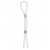 Прозрачное эрекционное кольцо-лассо SILICONE LASSO COCK RING DUAL BEADS - NMC - в Пензе купить с доставкой