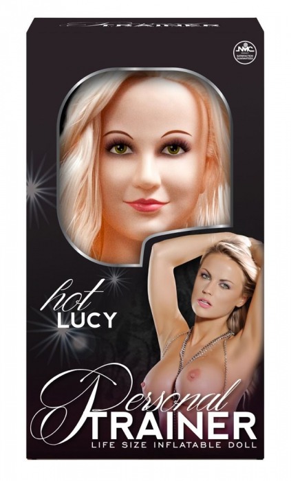 Надувная кукла с вибрацией и 2 любовными отверстиями Hot Lucy Lifesize Love Doll - NMC - в Пензе купить с доставкой