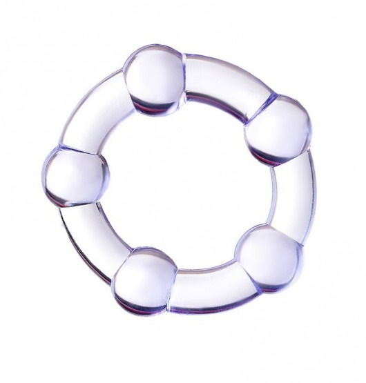 Фиолетовое эрекционное кольцо A-Toys - A-toys - в Пензе купить с доставкой