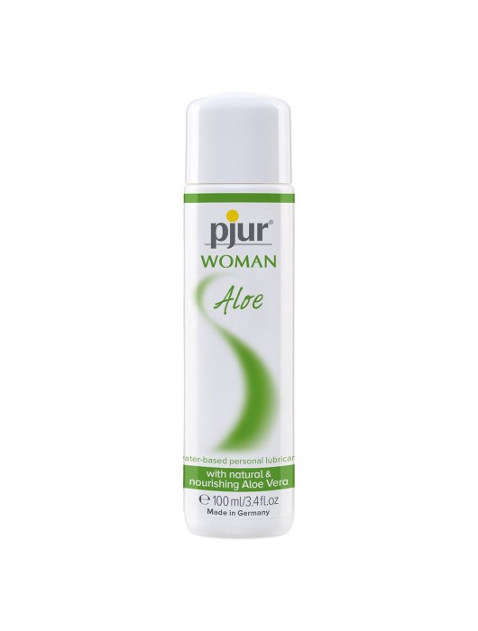 Лубрикант на водной основе pjur WOMAN Aloe - 100 мл. - Pjur - купить с доставкой в Пензе