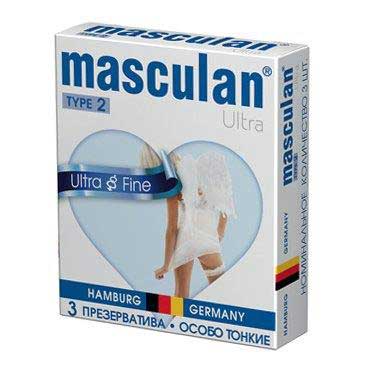 Ультратонкие презервативы Masculan Ultra Fine с обильной смазкой - 3 шт. - Masculan - купить с доставкой в Пензе