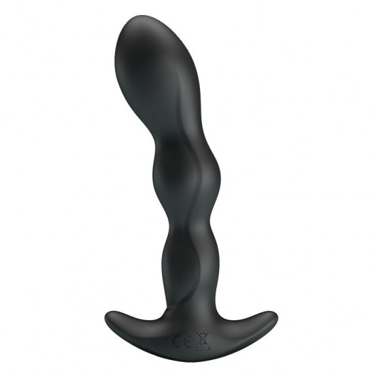 Черный анальный стимулятор простаты с вибрацией Special Anal Massager - 14,5 см. - Baile - в Пензе купить с доставкой