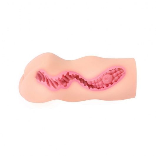 Телесный мастурбатор-вагина с двойным слоем - KOKOS - в Пензе купить с доставкой