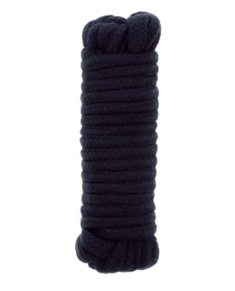 Чёрная веревка для связывания BONDX LOVE ROPE - 5 м. - Dream Toys - купить с доставкой в Пензе