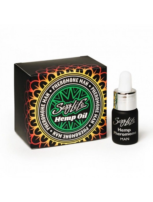 Мужские духи с феромонами Sexy Life HEMPOIL man - 5 мл. -  - Магазин феромонов в Пензе