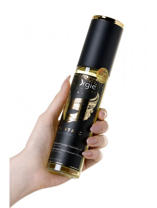 Растительное массажное масло Orgie Tantric Love Ritual - 200 мл. - ORGIE - купить с доставкой в Пензе