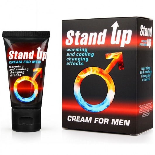 Возбуждающий крем для мужчин Stand Up - 25 гр. - Биоритм - купить с доставкой в Пензе