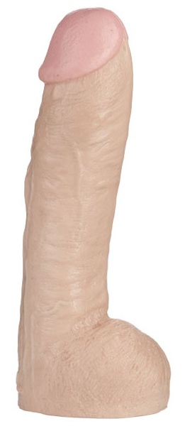 Огромная насадка-реалистик Vac-U-Lock Realistic Hung - 31,7 см. - Doc Johnson - купить с доставкой в Пензе