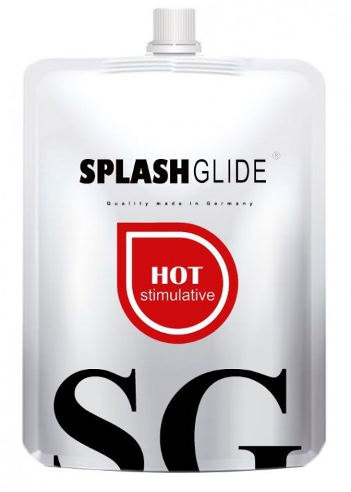 Возбуждающий лубрикант на водной основе Splashglide Hot Stimulative - 100 мл. - Splashglide - купить с доставкой в Пензе