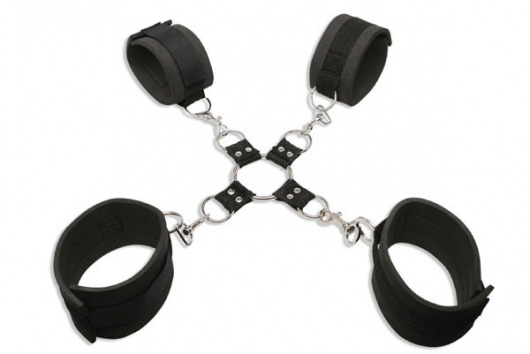 Наручники и наножники с фиксацией Extreme Hog-Tie Kit - Pipedream - купить с доставкой в Пензе