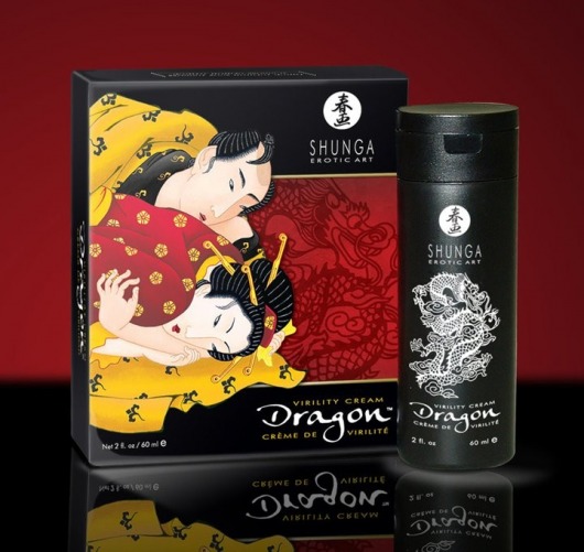 Интимный мужской крем  Дракон - Shunga - купить с доставкой в Пензе
