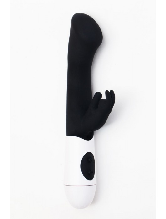 Черный силиконовый стимулятор точки G - 19 см. - 4sexdreaM