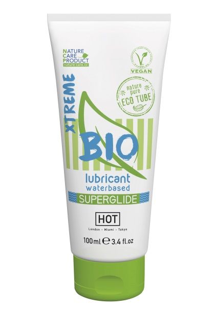 Интимный увлажняющий гель BIO SuperGlide Xtreme - 100 мл. - HOT - купить с доставкой в Пензе