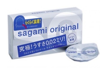 Ультратонкие презервативы Sagami Original QUICK - 6 шт. - Sagami - купить с доставкой в Пензе