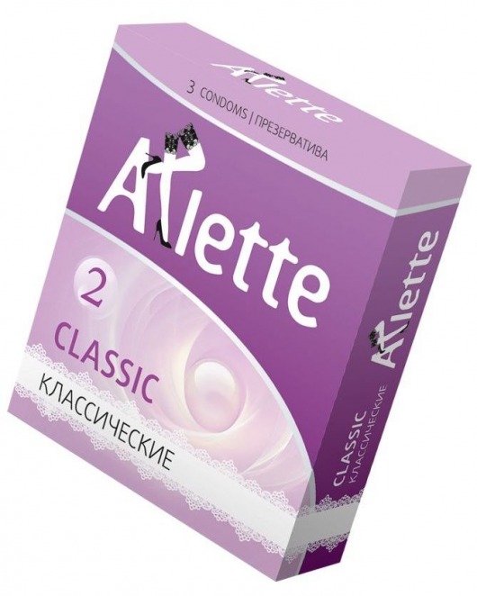Классические презервативы Arlette Classic - 3 шт. - Arlette - купить с доставкой в Пензе