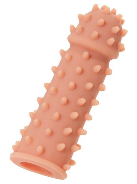 Телесная реалистичная насадка KOKOS Extreme Sleeve 03 с дополнительной стимуляцией - 12,7 см. - KOKOS - в Пензе купить с доставкой