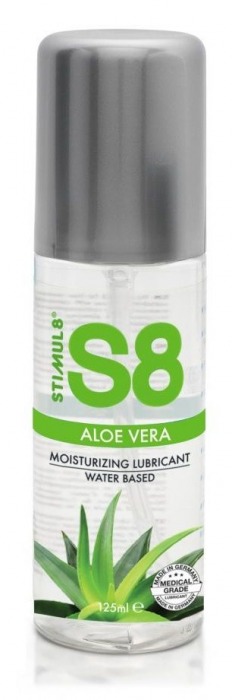 Лубрикант на водной основе S8 Aloe Vera Lube - 125 мл. - Stimul8 - купить с доставкой в Пензе