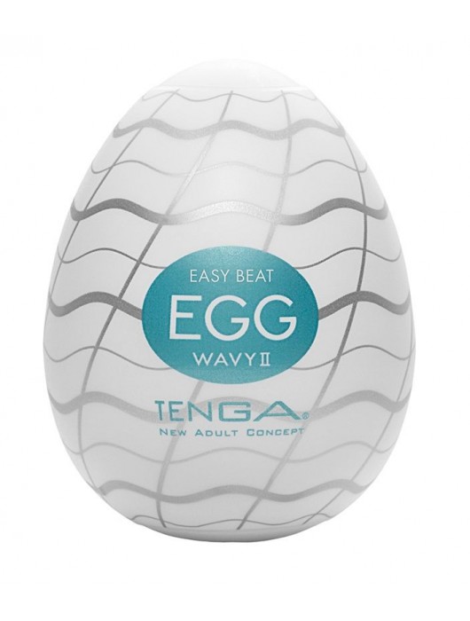 Мастурбатор-яйцо EGG Wavy II - Tenga - в Пензе купить с доставкой