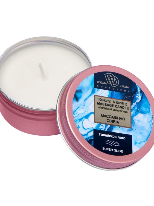 Массажная свеча  Гавайское лето - БиоМед - купить с доставкой в Пензе