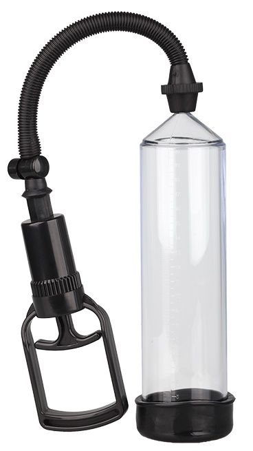 Прозрачная вакуумная помпа TRIGGER HANDLE PENIS PUMP - Dream Toys - в Пензе купить с доставкой