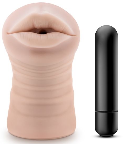 Телесный мастурбатор-ротик Skye - Blush Novelties - в Пензе купить с доставкой