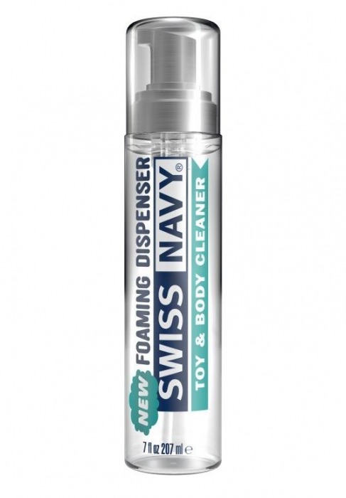 Очищающая пенка для игрушек и тела Swiss Navy Toy   Body Cleaner Foamer - 207 мл. - Swiss navy - купить с доставкой в Пензе
