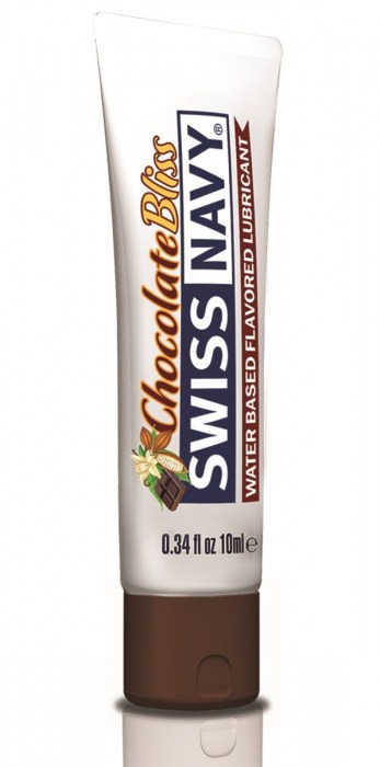 Лубрикант с ароматом шоколада Swiss Navy Chocolate Bliss Lube - 10 мл. - Swiss navy - купить с доставкой в Пензе