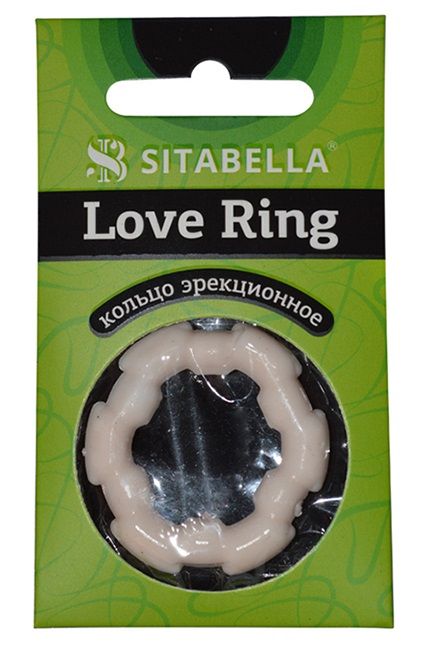 Фигурное эрекционное кольцо из киберкожи - Sitabella - в Пензе купить с доставкой