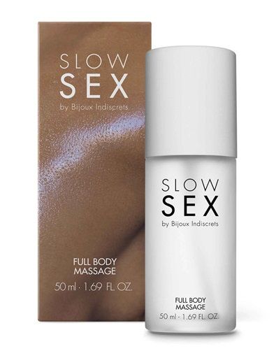 Массажный гель Slow Sex Full Body Massage - 50 мл. - Bijoux Indiscrets - купить с доставкой в Пензе