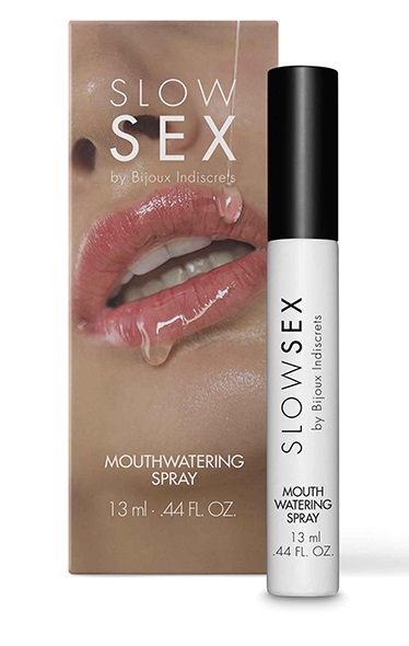 Спрей для усиления слюноотделения Slow Sex Mouthwatering Spray - 13 мл. - Bijoux Indiscrets - купить с доставкой в Пензе