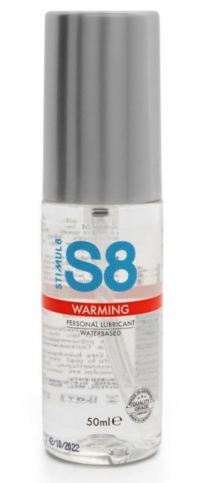 Cогревающий лубрикант на водной основе Stimul8 Warming Lube - 50 мл. - Stimul8 - купить с доставкой в Пензе