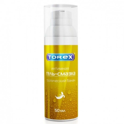 Гель-смазка на водной основе Torex  Тропический банан  - 50 мл. - Torex - купить с доставкой в Пензе
