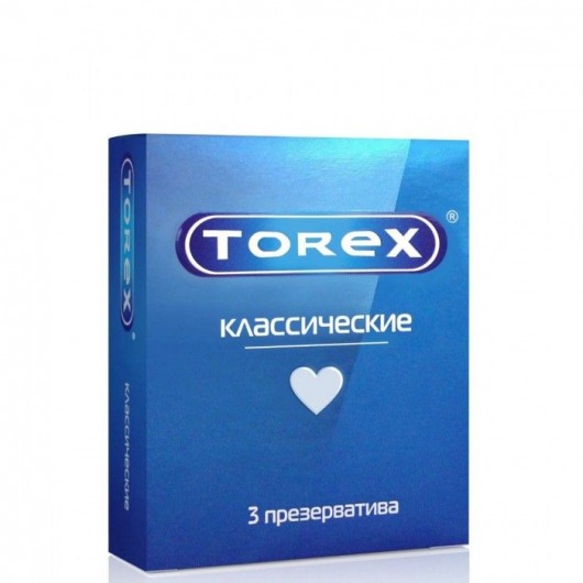 Гладкие презервативы Torex  Классические  - 3 шт. - Torex - купить с доставкой в Пензе