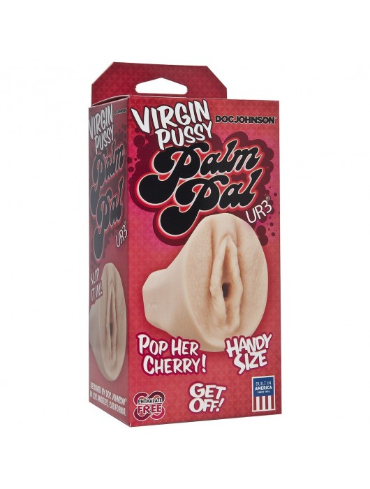 Мастурбатор-вагина Virgin Pussy ULTRASKYN Palm Pal - Doc Johnson - в Пензе купить с доставкой