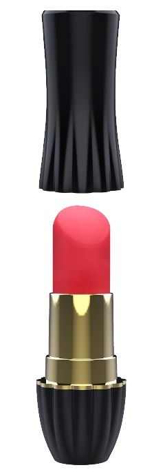 Клиторальный стимулятор-помада LIPSTICK - 9,3 см. - Dream Toys - купить с доставкой в Пензе