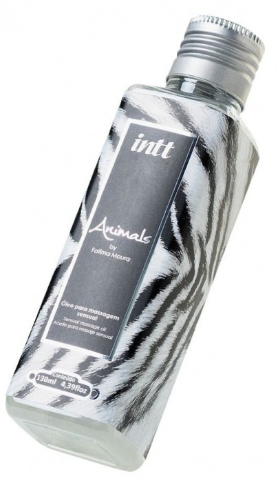 Массажное масло ANIMALS by Fatima Moura с возбуждающим эффектом - 130 мл. - INTT - купить с доставкой в Пензе