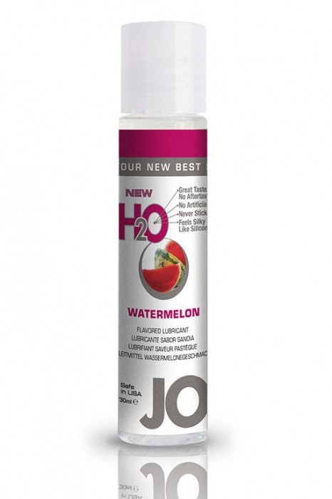 Лубрикант с ароматом арбуза JO Flavored Watermelon - 30 мл. - System JO - купить с доставкой в Пензе