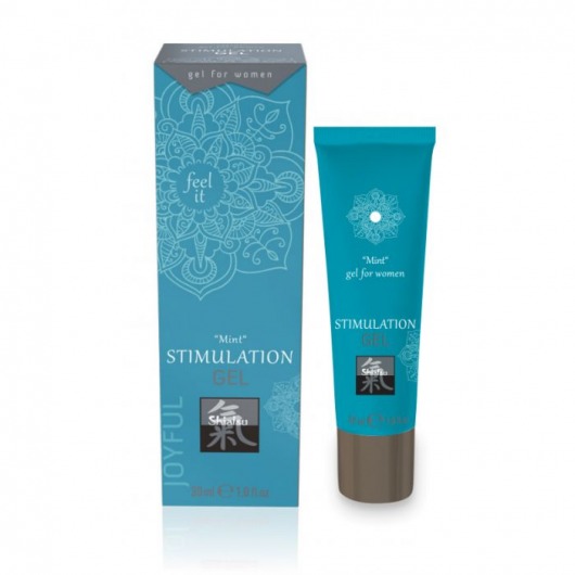 Возбуждающий интимный гель STIMULATION GEL Mint - 30 мл. - Shiatsu - купить с доставкой в Пензе