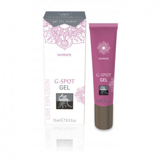 Возбуждающий интимный гель G-SPOT GEL - 15 мл. - Shiatsu - купить с доставкой в Пензе