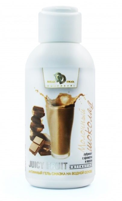 Интимный гель-смазка JUICY FRUIT с ароматом молочного шоколада - 100 мл. - БиоМед - купить с доставкой в Пензе