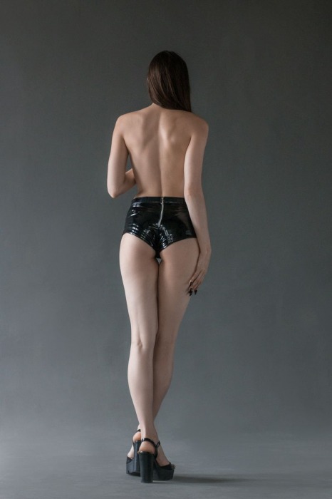 Черные трусики Crazier размера S-M с анальной насадкой - 8 см. - Lola Games - купить с доставкой в Пензе